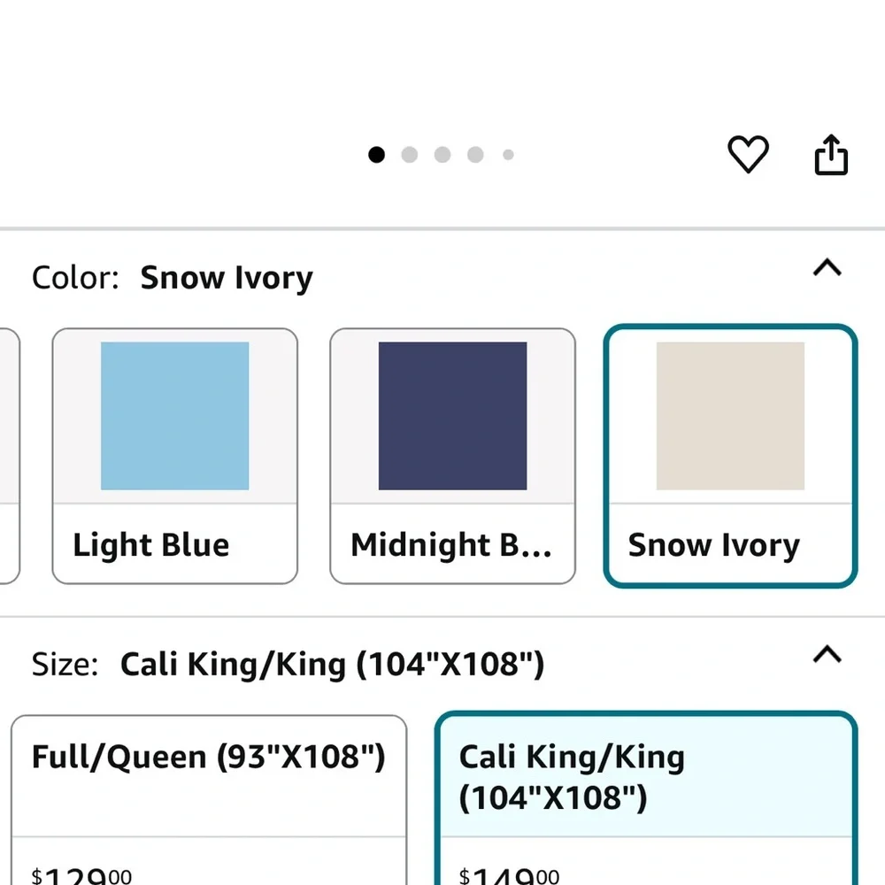 REST® Evercool®+ Flat Sheet Cali King/King Size, Breathable Luxury Bedding ivory